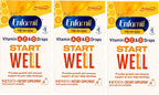 Tri-Vi-Sol Gotas Multivitamínicas para Bebés con Vitaminas A, C y D - 50 ml (Pack de 2)
