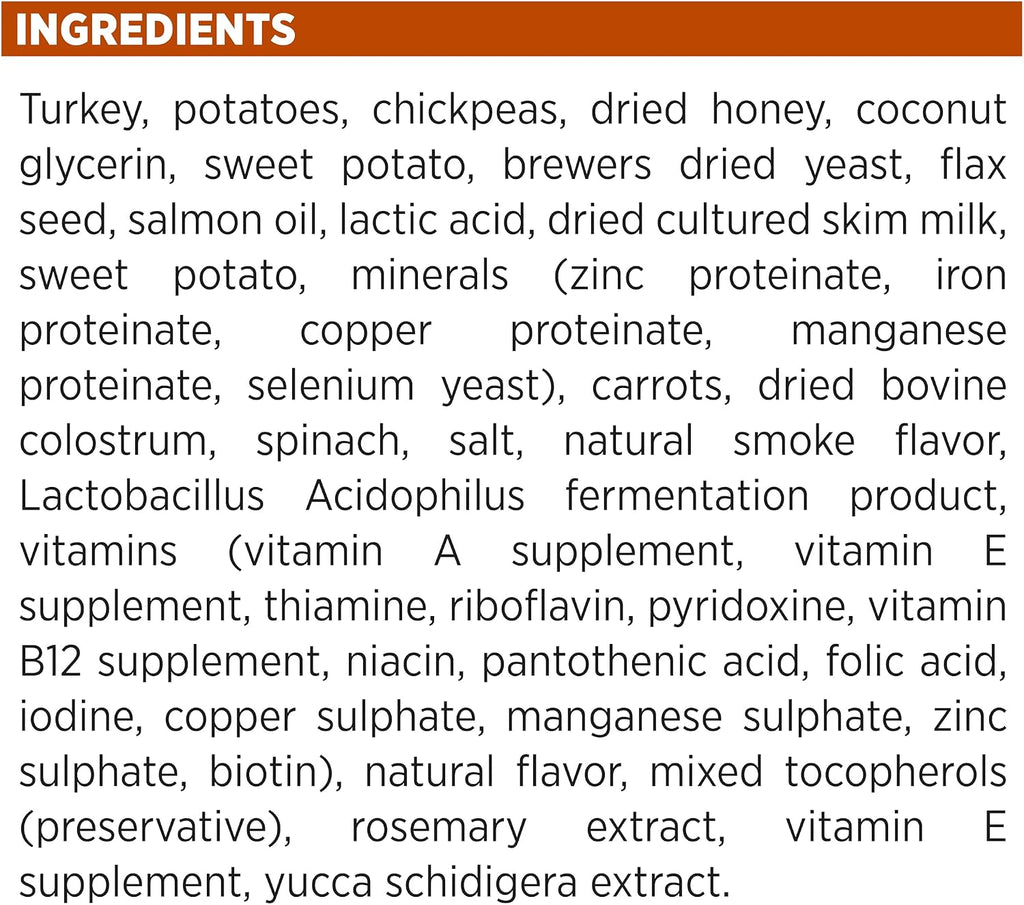 NutriSource AmpliFull Turkey Flavor Multivitamin Soft Chews para Perros, Suplemento Diario con Colostro Bovino, Vitaminas y Minerales Esenciales, 70 Chews (1 Pack)