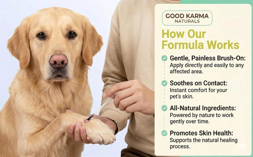 Wart Remover for Dogs (30ml) - Natural and Painless Treatment