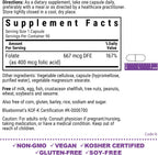 Bluebonnet Nutrition Folic Acid 400 mcg, Prenatal and Postnatal Health, Non-GMO, Vegan, Kosher Certified, Gluten-Free, Soy-Free, Dairy-Free, 90 Vegetable Capsules