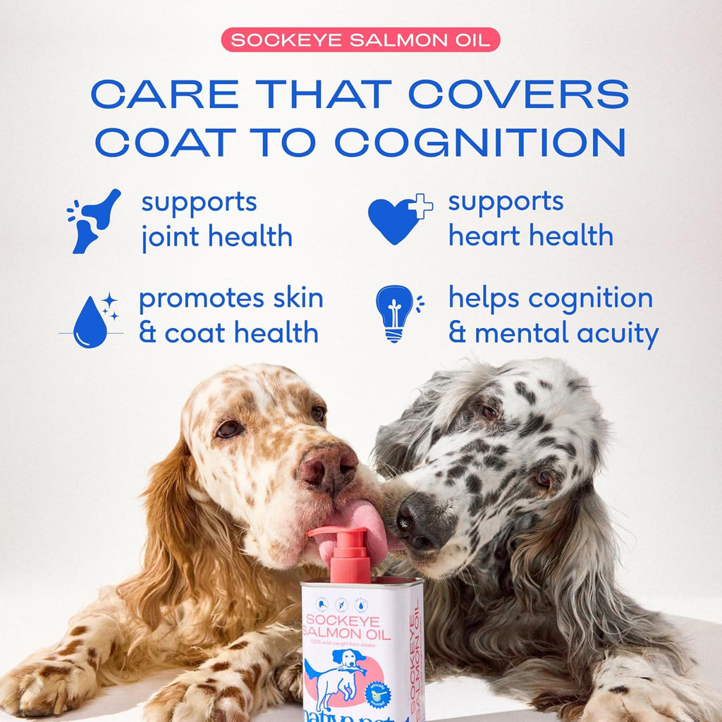 Native Pet Aceite de Salmón Salvaje de Alaska para Perros y Gatos - Omega 3 EPA y DHA - 237 ml