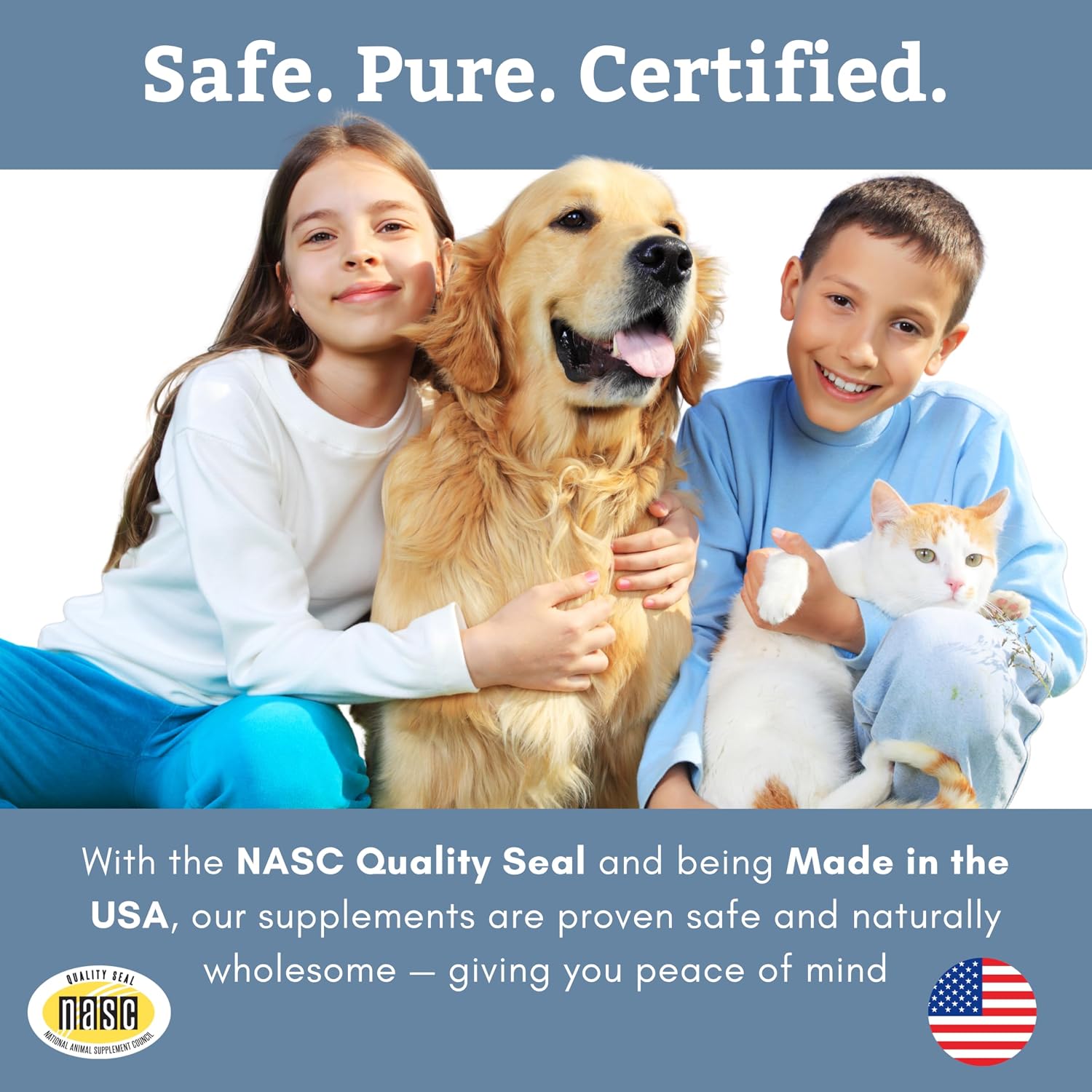 Wholistic Pet Organics Aceite de Salmón Salvaje de Alaska para Perros y Gatos - Omega 3 Liquido - 4 oz