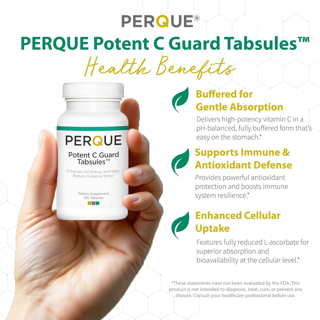 Perque Potent C Guard 1000 mg, 100 Tabsules