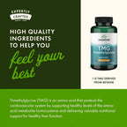 Swanson TMG Trimetilglicina – 90 Cápsulas (500 mg cada una)