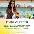 MegaFood Multivitamínico para Mujeres One Daily - 90 Comprimidos - Con Hierro, Vitaminas C, D y B