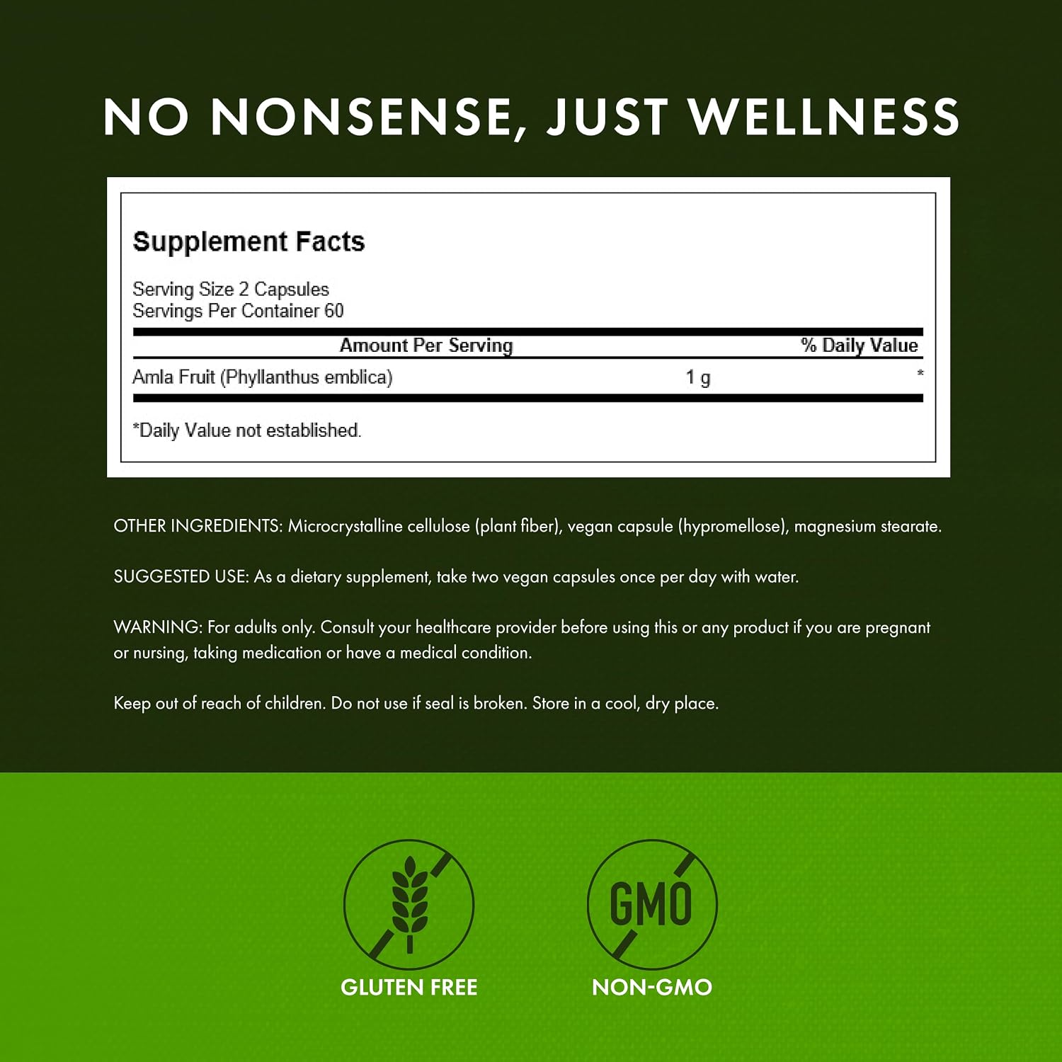 Swanson Full Spectrum Amla (Grosella India) - 500 mg, 120 Cápsulas