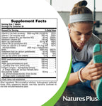 NaturesPlus Ultra Hair Plus - 60 Comprimidos, Paquete de 2 - Fórmula de Liberación Sostenida para Hombres y Mujeres - Sin Gluten