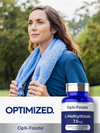 Carlyle L-Metilfolato 7.5 mg, 60 Cápsulas (Opti-Folate Ultra)