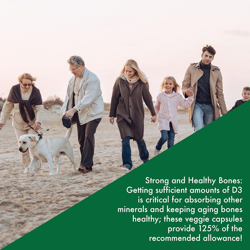 Advanced K2 (MenaQ7) 100 mcg con Vitamina D3 1000 UI, 60 Cápsulas Vegetales