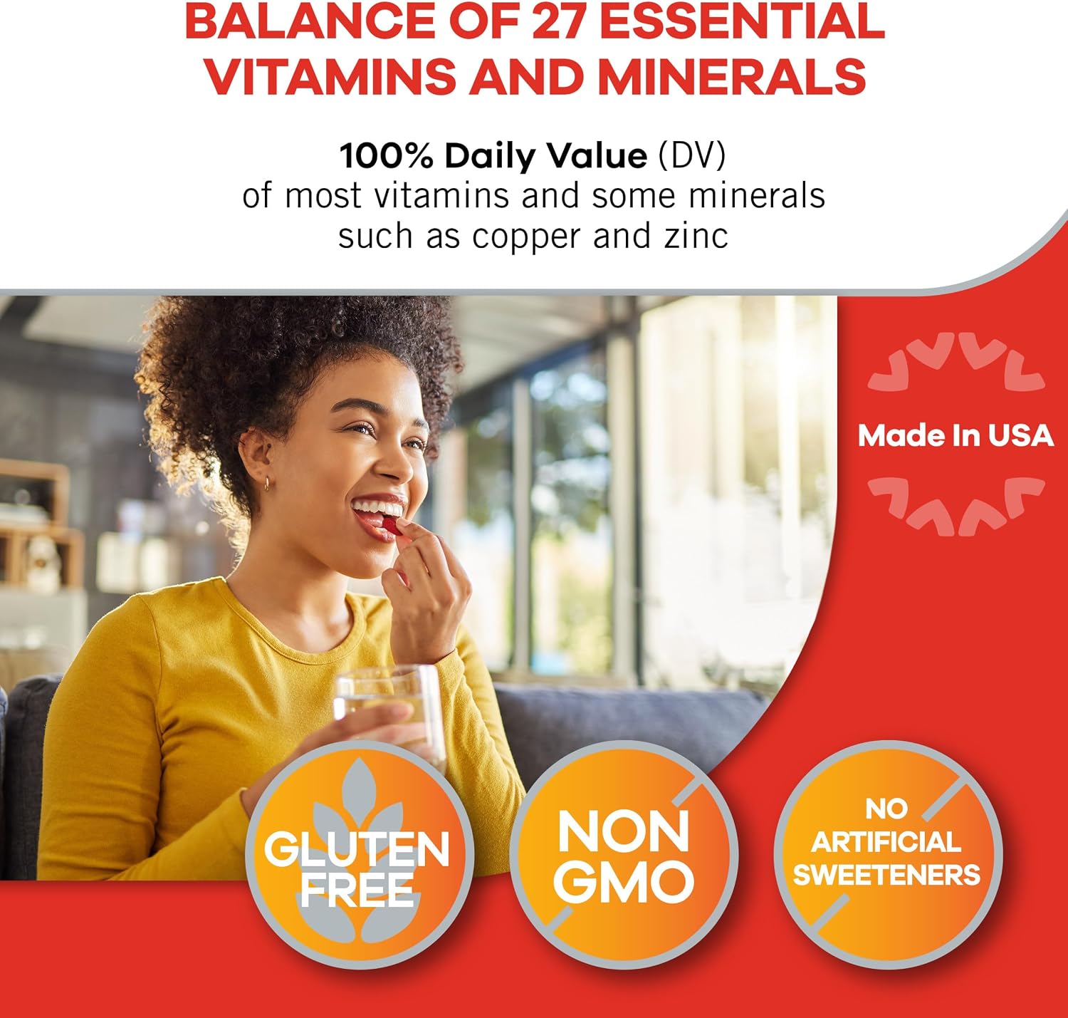 Geritol Multivitamin, 27 Essential Vitamins and Minerals, 40 Tablets