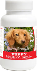 Healthy Breeds Multivitamínico para Cachorros Dachshund - 60 Comprimidos Masticables