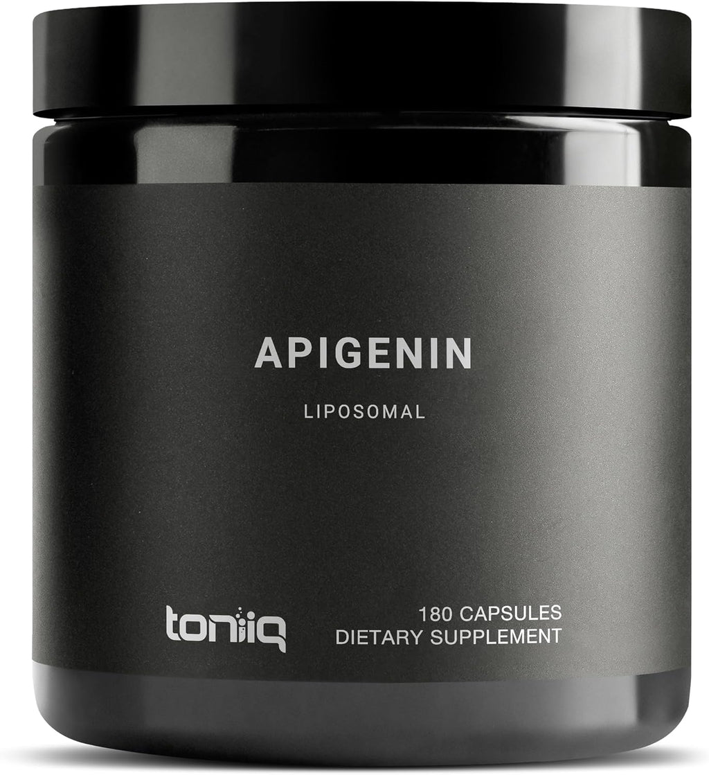 Liposomal Apigenina 100mg – Alta Potencia con Absorción Mejorada – 180 Cápsulas Vegetarianas