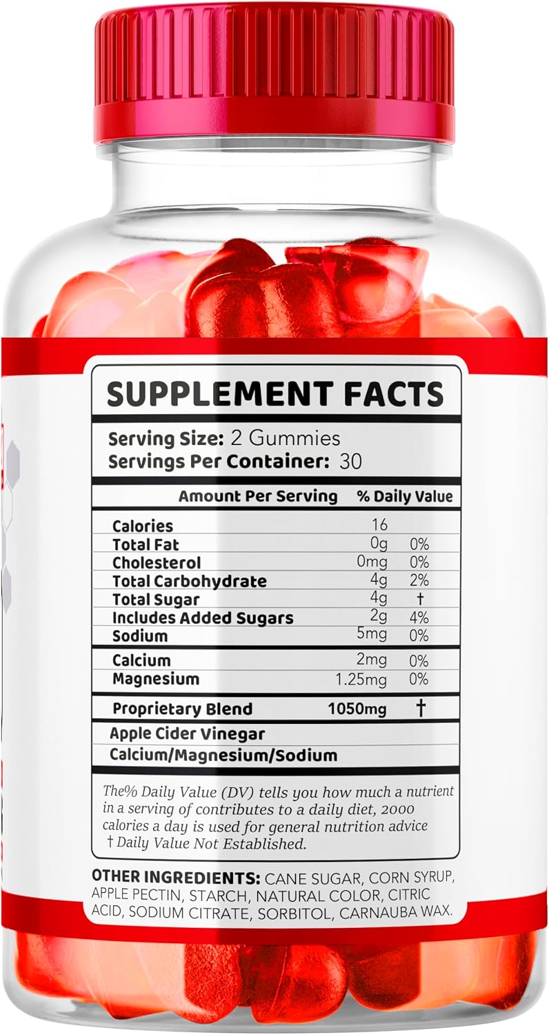 True Keto ACV Gummies, 180 Gominolas (3 Paquetes)