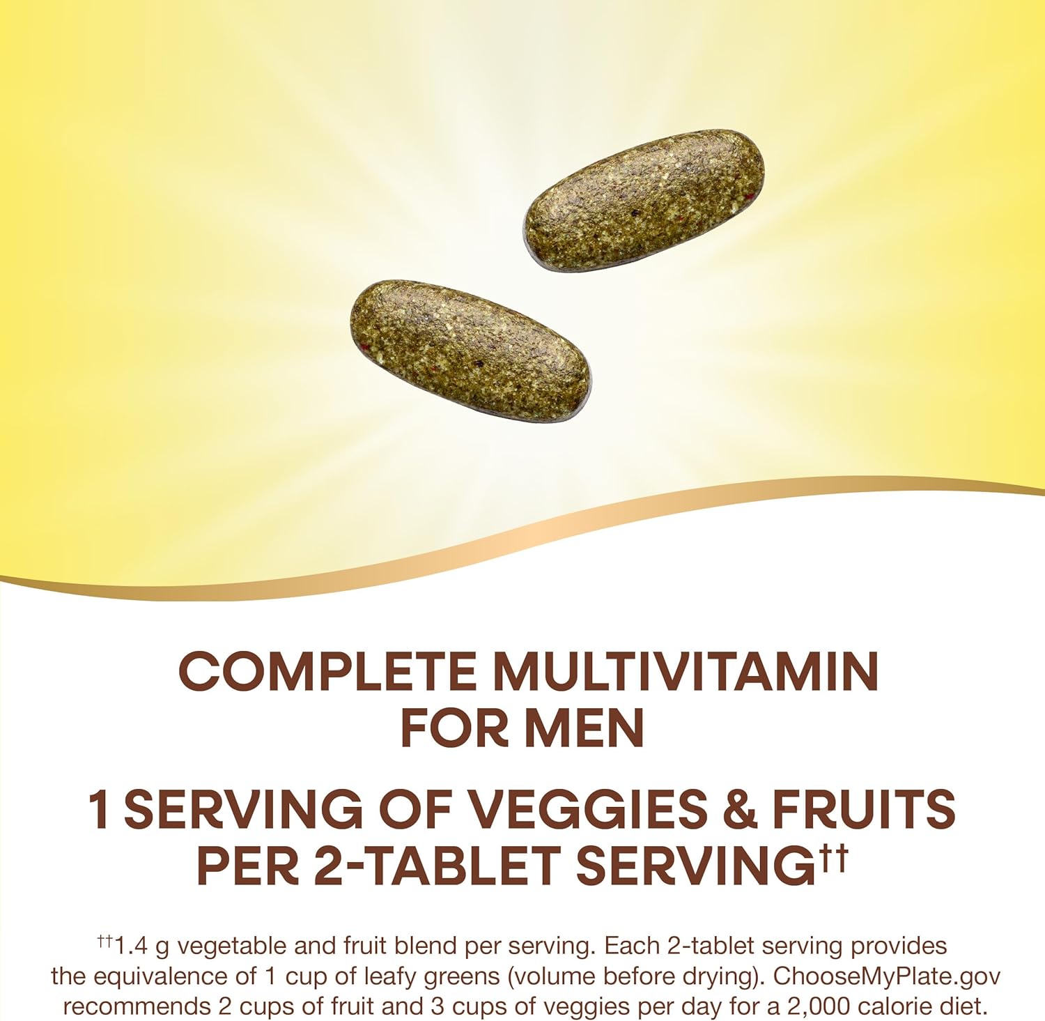 Nature's Way Alive! Garden Goodness Multivitamínico para Hombres, 60 Comprimidos