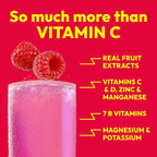 Emergen-C 1000 mg Vitamina C en Polvo, Sabor Frambuesa - 60 Sobres