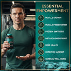 WILD FUEL HMB 3000mg con Vitamina D3 - 180 Cápsulas
