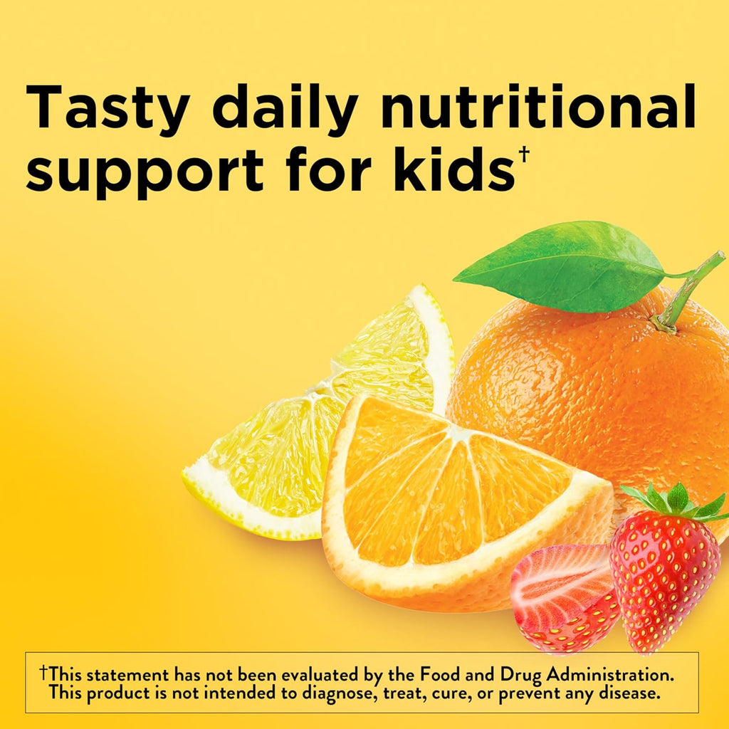 Nature Made Kids First Multivitamin con Omega-3, Gomitas Multivitamínicas para Niños, 70 Gomitas