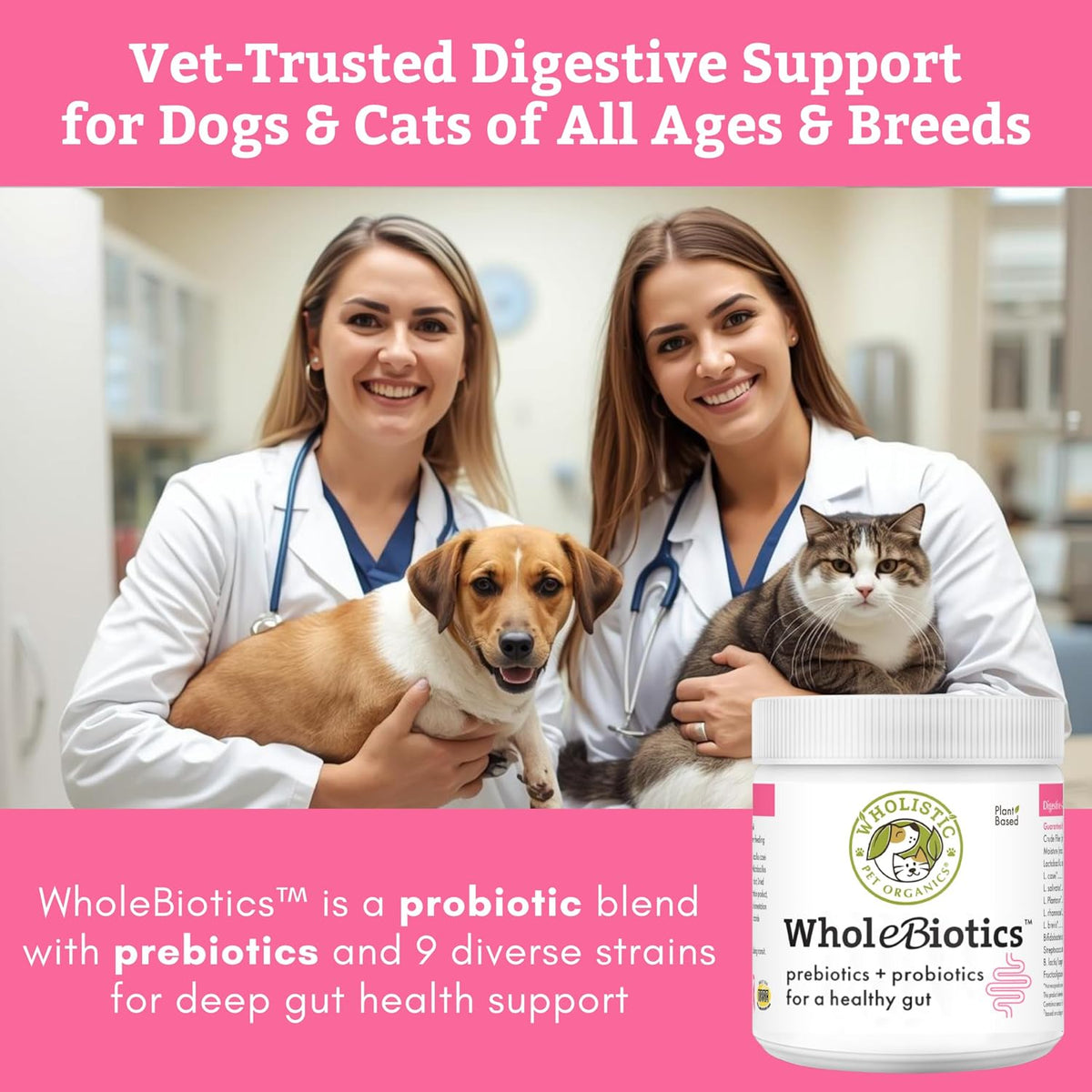 WholeBiotics Probióticos Diarios para Perros – ¿Es seguro para cachorros? En general, los probióticos son seguros – Image 2
