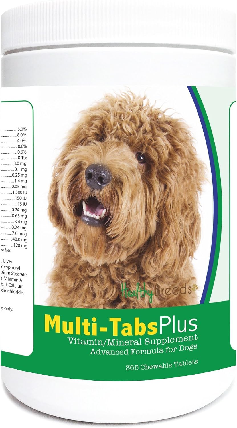Healthy Breeds Multi-Tabs Plus 365 Comprimidos Masticables para Perros