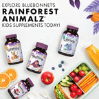 Bluebonnet Rainforest Animalz Vitamina C 250 mg - 90 Comprimidos Masticables para Niños