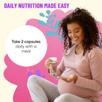 Mama's Select Vitaminas Prenatales con DHA Vegano – Sin Pescado, Sin Eructos de Pescado, Sin Alérgenos, Apoyo MTHFR, Folato Metilado y Vitaminas B, Amigable Digestivo, Sin Biotina