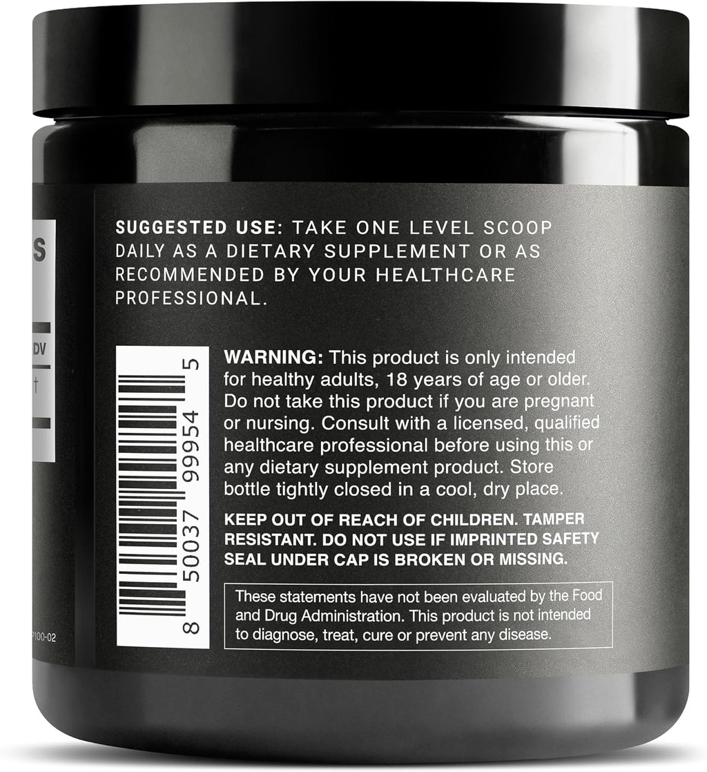 Toniiq Ultra High Purity NMN Powder - 100 Gramos - 99,5% de Pureza - Alta Biodisponibilidad - Fórmula Estabilizada - Suplemento de Nicotinamida Mononucleótido en Polvo