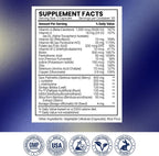 Research Verified Hair Growth Support - Suplemento para el Crecimiento del Cabello con Biotina y Bloqueadores DHT