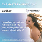 Tesseract SafeCell S-Acetil Glutatión 300mg – 60 Cápsulas Vegetarianas