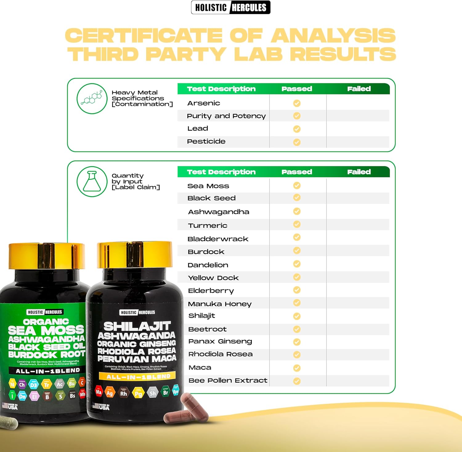 Hercules Elixer™ Bundle: Potenciador de Rendimiento 20-en-1