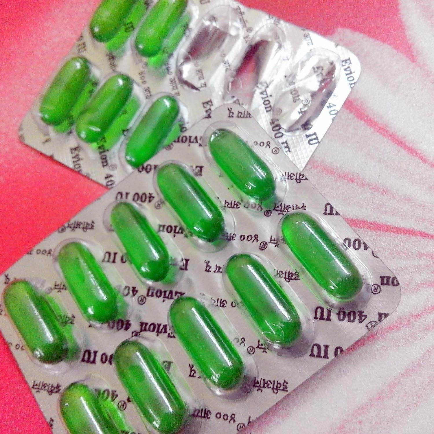 Evion Vitamina E 400 mg, 50 Cápsulas