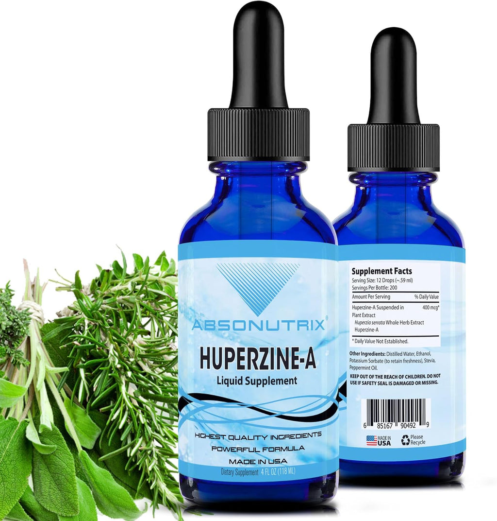 Absonutrix Huperzine-A Líquido 400 mcg, 200 Dosis por Envase de 118 ml