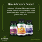 Swanson Vitamina D3 5000 UI - 125 mcg de Colecalciferol (250 Cápsulas Blandas)