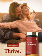 Carlyle Vitamina C Masticable 1000 mg - 100 Comprimidos - Sabor Naranja Natural - Vegetariano, No Transgénico y Sin Gluten