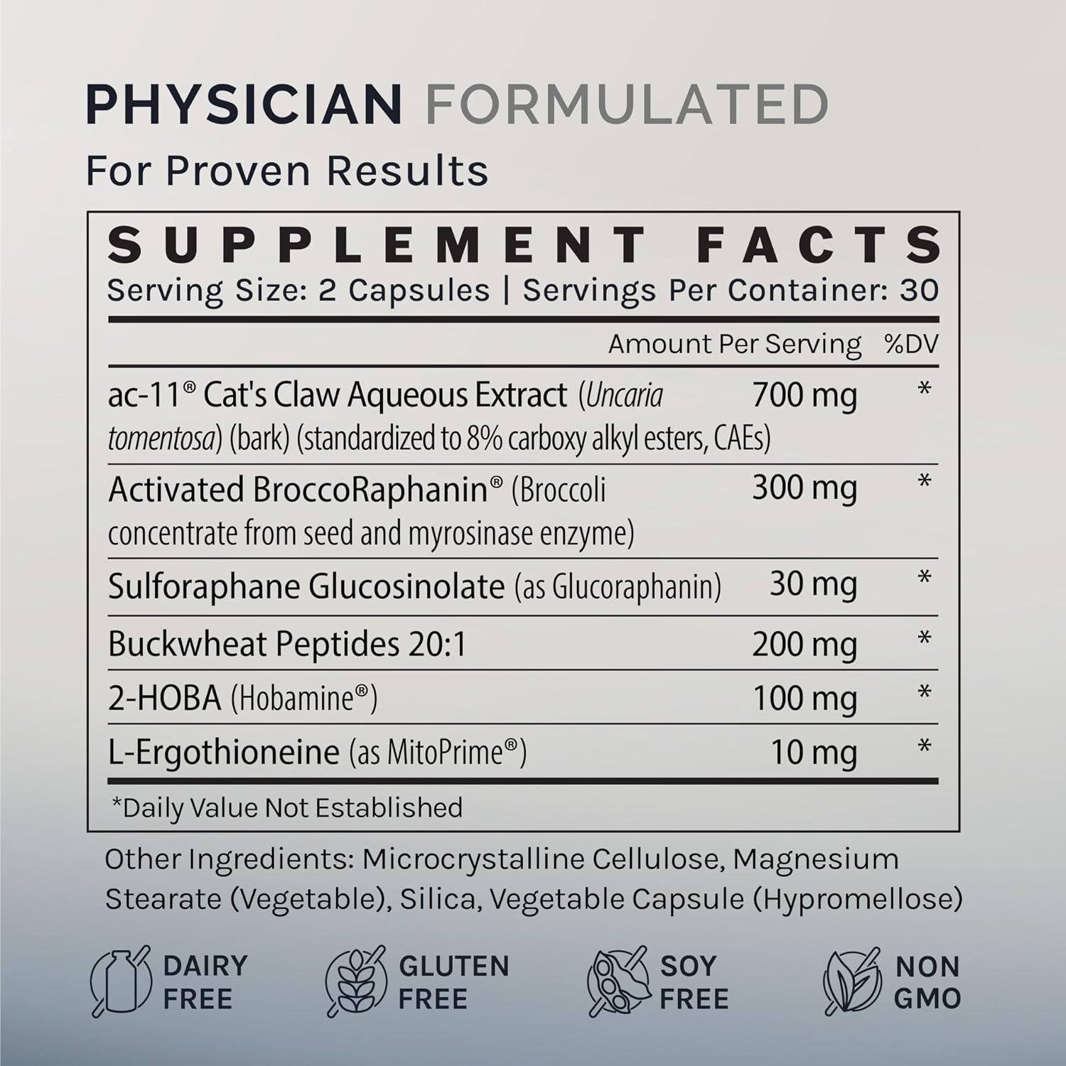 InfiniWell DNA Prime Advanced Telomere Supplements - 60 Cápsulas