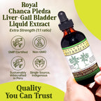 Whole World Botanicals Royal Chanca Piedra – Extracto Líquido 4 oz – Apoyo Hepático y Vesícula