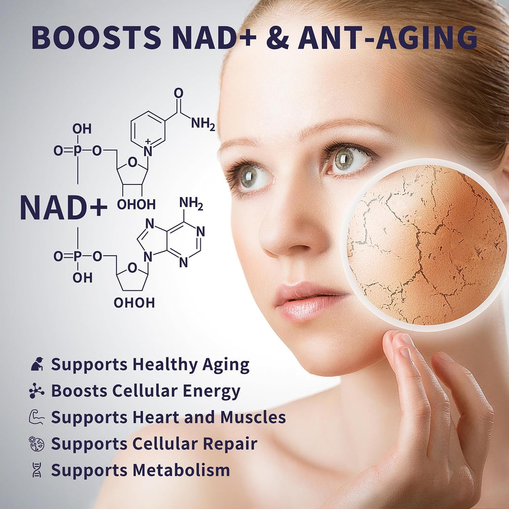 Women's NAD Liquid Supplement – 500mg Liposomal NAD – 3 Packs
