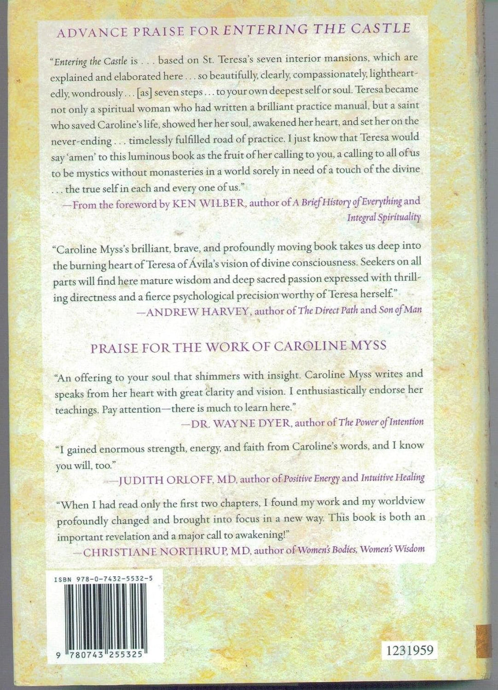 Entering the Castle: An Inner Path to God and Your Soul
