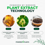 Cistanche Tubulosa con Fadogia Agrestis - Promueve la Vitalidad - Suplementos Naturales para Hombres y Mujeres con Bioperina de Powered X Plants, 90 Porciones