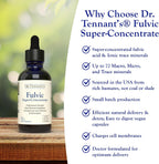 Dr. Tennant's Fulvic Super-Concentrate Líquido - Ácido Fúlvico con Minerales Traza - 120 Días