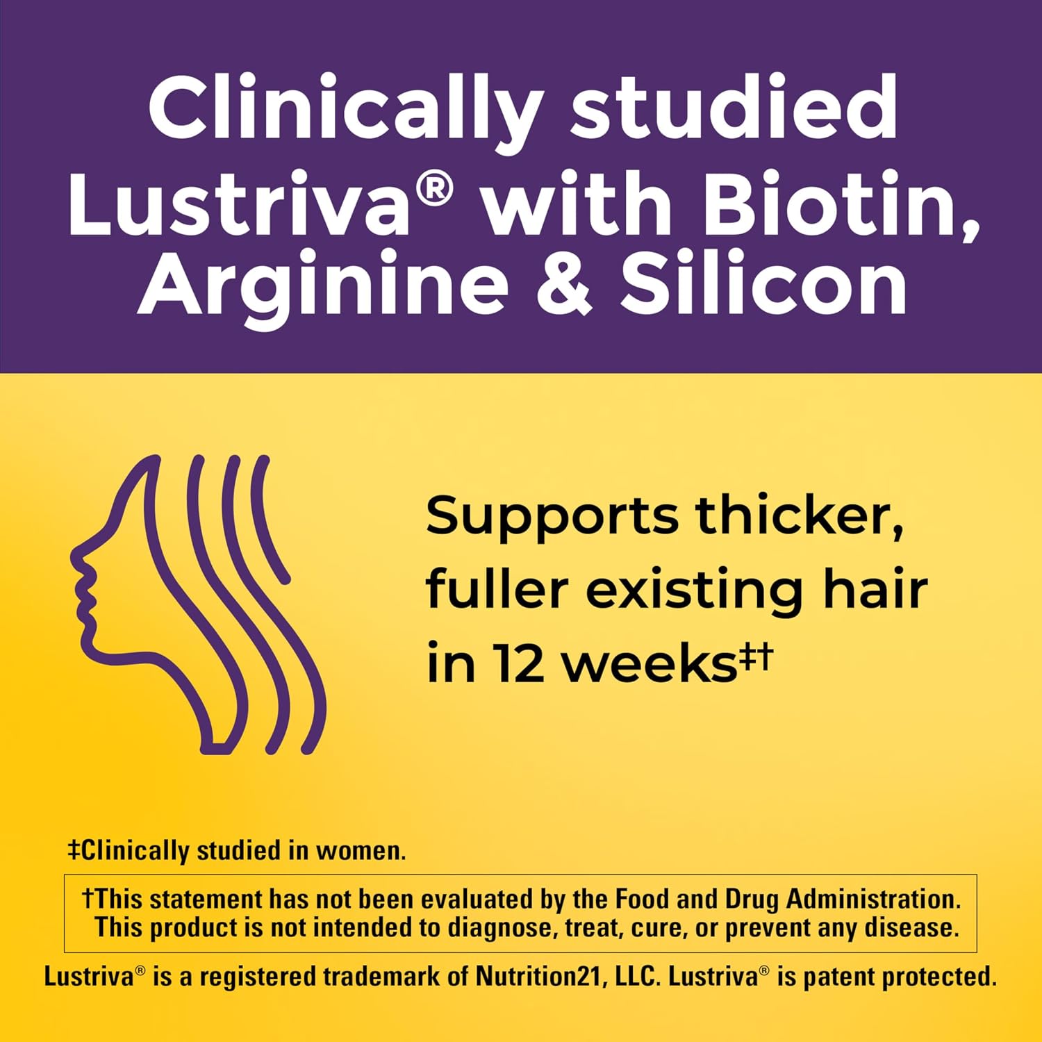 Nature Made Cápsulas Blandas para el Crecimiento del Cabello con Lustriva + Biotina, Vitamina C y A