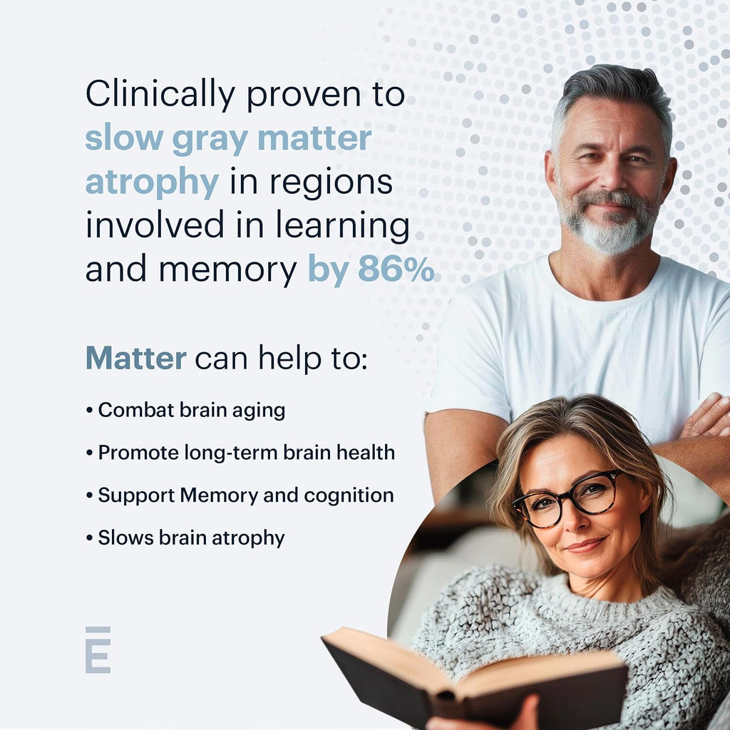 ELYSIUM Matter - Suplemento Cerebral con Omega 3 y DHA - 30 Dosis
