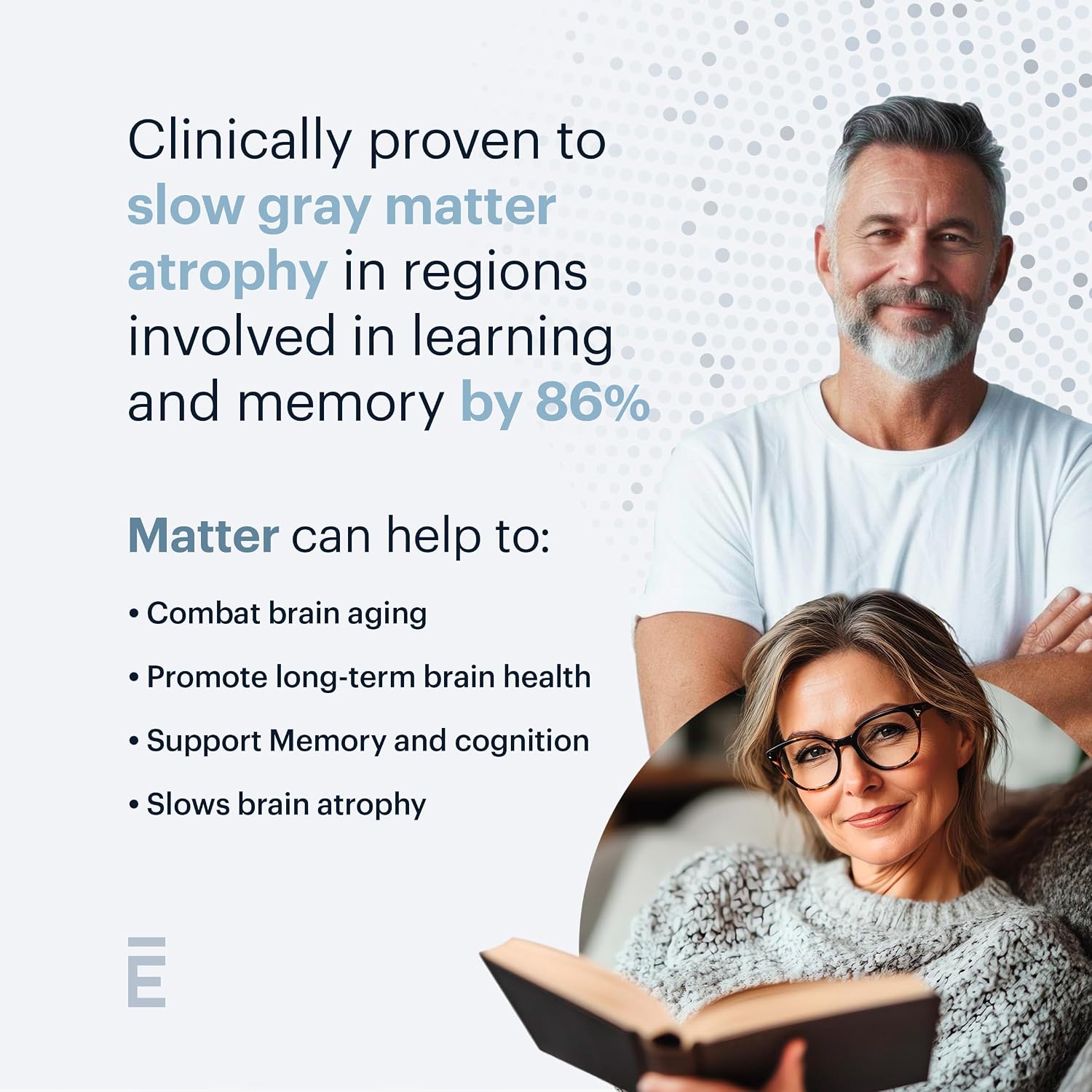 ELYSIUM Matter - Suplemento Cerebral con Omega 3 y DHA - 30 Dosis