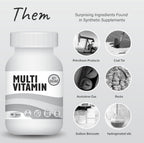 Organixx Clean Sourced Multivitamin - Multivitamínico Orgánico y Completo, 90 Cápsulas Veganas