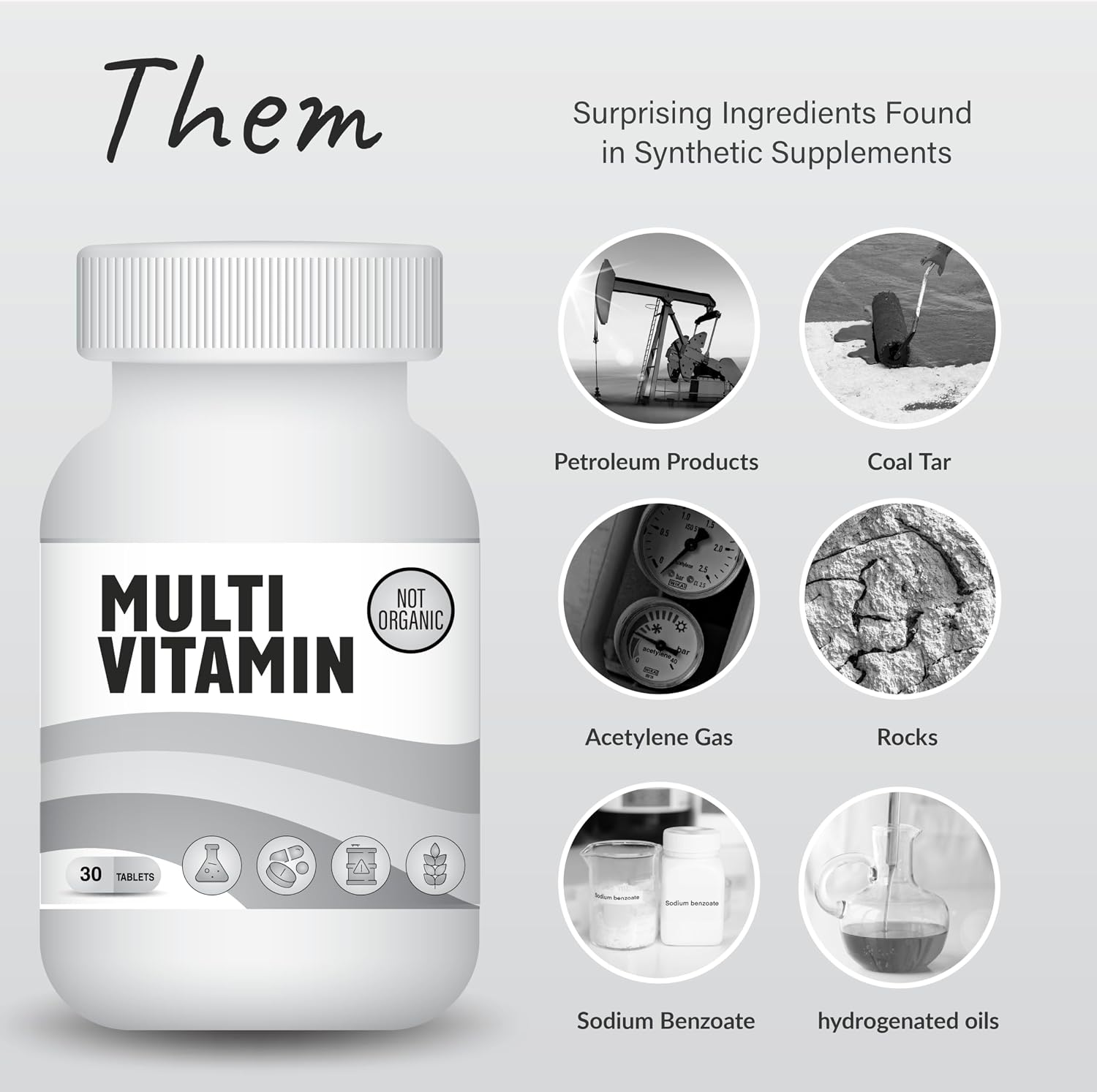 Organixx Clean Sourced Multivitamin - Multivitamínico Orgánico y Completo, 90 Cápsulas Veganas