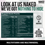 NAKED Men's Multi – Multivitamínico Diario para Hombres – 60 Cápsulas