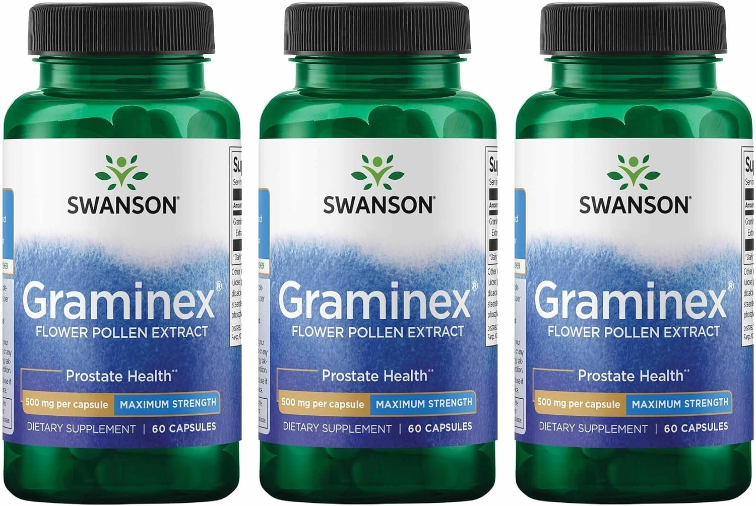 Swanson Graminex Extracto de Polen de Flores - 60 Cápsulas