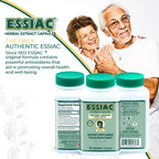 ESSIAC Tea Cápsulas de Extracto Herbal Natural - 60 Cápsulas