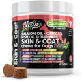 Clean Pets Aceite de Salmón Omega 3 para Perros con Colágeno, Aloe Vera, Biotina y Queratina - Suplemento para Piel y Pelaje