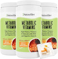 NaturalSlim Metabolic Vitamins - Multivitamínico Completo con Enzimas Digestivas (3 Paquetes)