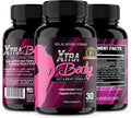 XtraBody Butt Enhancement and Breast Enlargement Supplement - Estrogen Enhancer - Increases Butt & Breast Size, Reduces Menstrual Symptoms & Provides an Extra Boost of Energy (1 Bottle=30 Capsules)